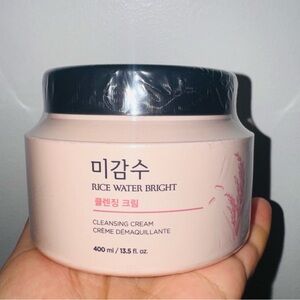 THE FACE SHOP Rice Water Bright Cleansing Face Cream (13.5 fl.oz)